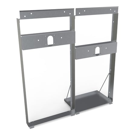 Elkay Halsey Taylor Ovl Double Frame, Galvanized Steel 731593951550